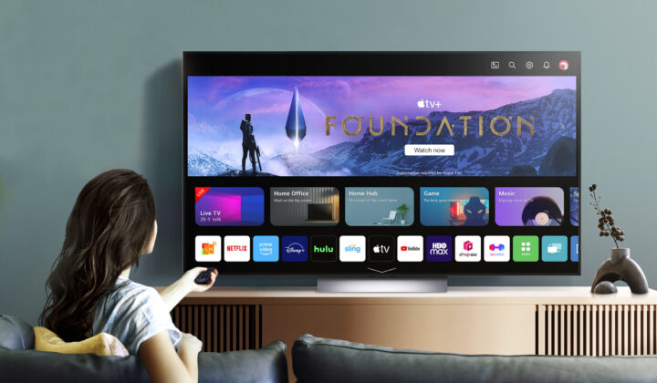 تلویزیون های 2023 ال جی با صفحه نمایش اولد و روشنایی بیشتر رونمایی شدند