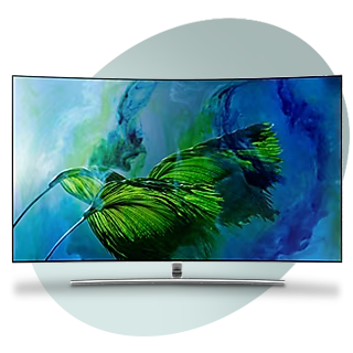 تلویزیون منحنی 65 اینچ