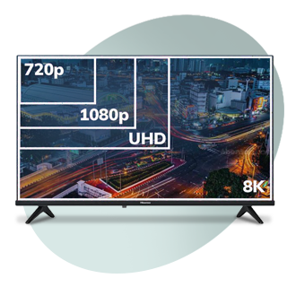 صفحه نمایش تلویزیون هایسنس