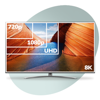 کیفیت تصویر تلویزیون ال ای دی