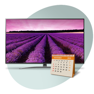 سال تولید تلویزیون نانوسل