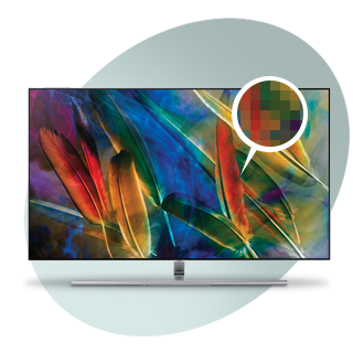 کیفیت تصویر تلویزیون QLED