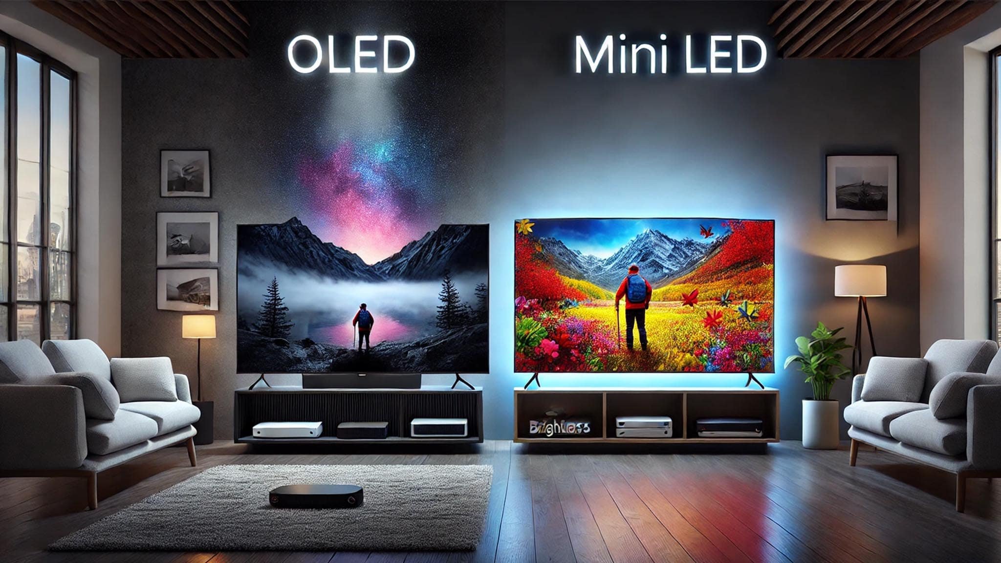 انواع صفحه نمایش تلویزیون مخصوص بازی در دی جی بانه