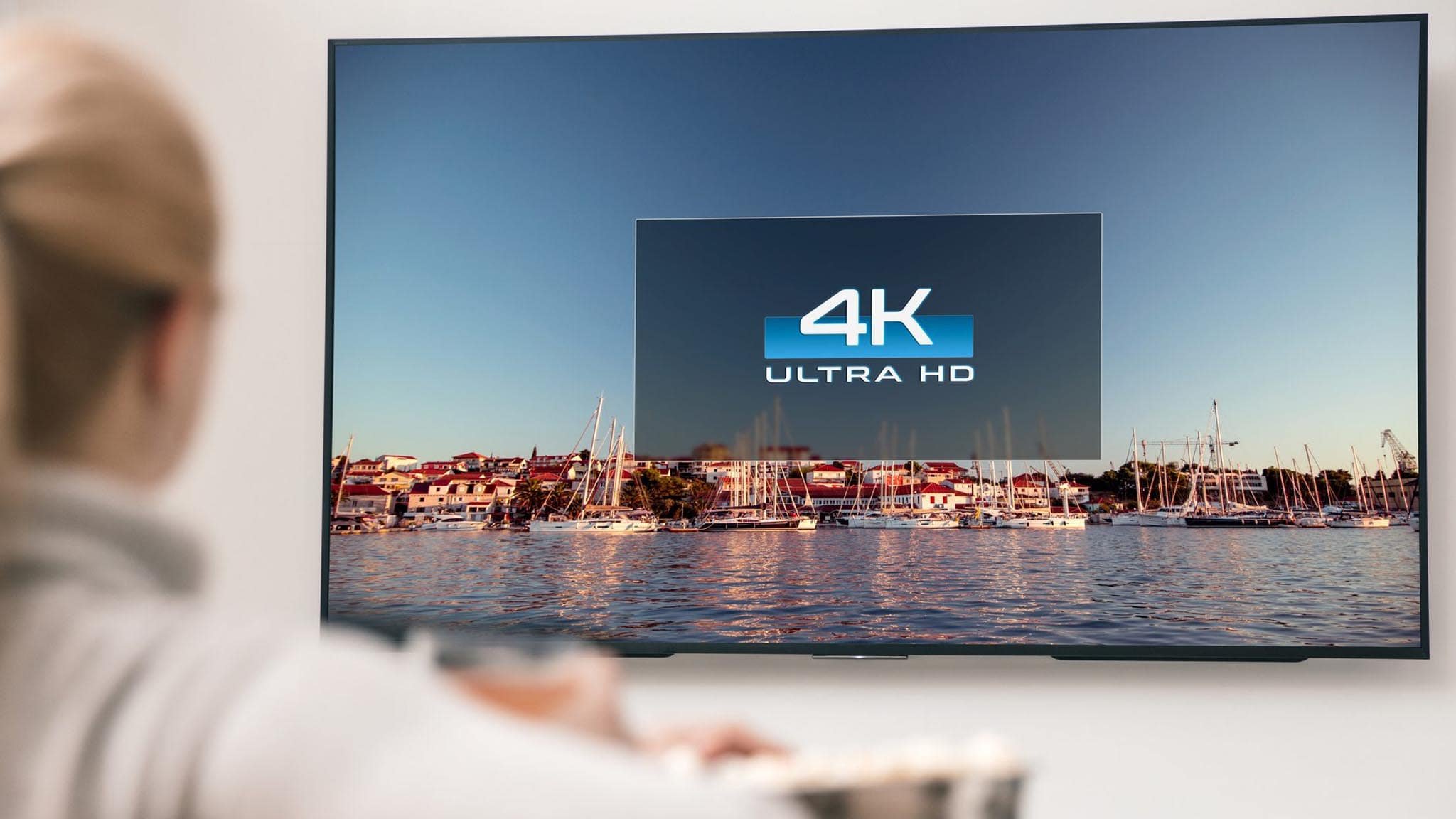 کیفیت تصویر واضح و مدرن تلویزیون 4K