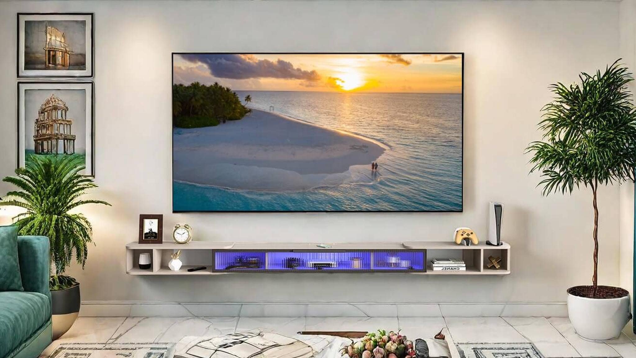 بهترین قیمت تلویزیون سایز بزرگ 60، 65، 70 و 75 اینچ در دی جی بانه