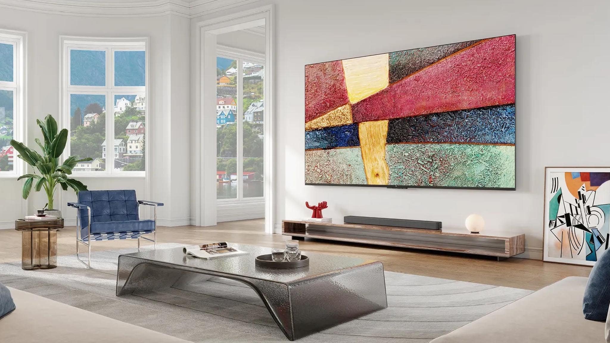 خرید سایز مناسب از تلویزیون برای تماشا در دی جی بانه