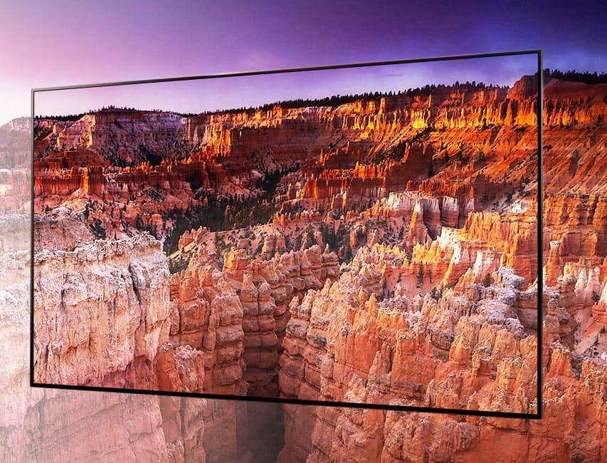 تلویزیون اولد ال جی 55B1 کیفیت تصویر خیره کننده ای دارد