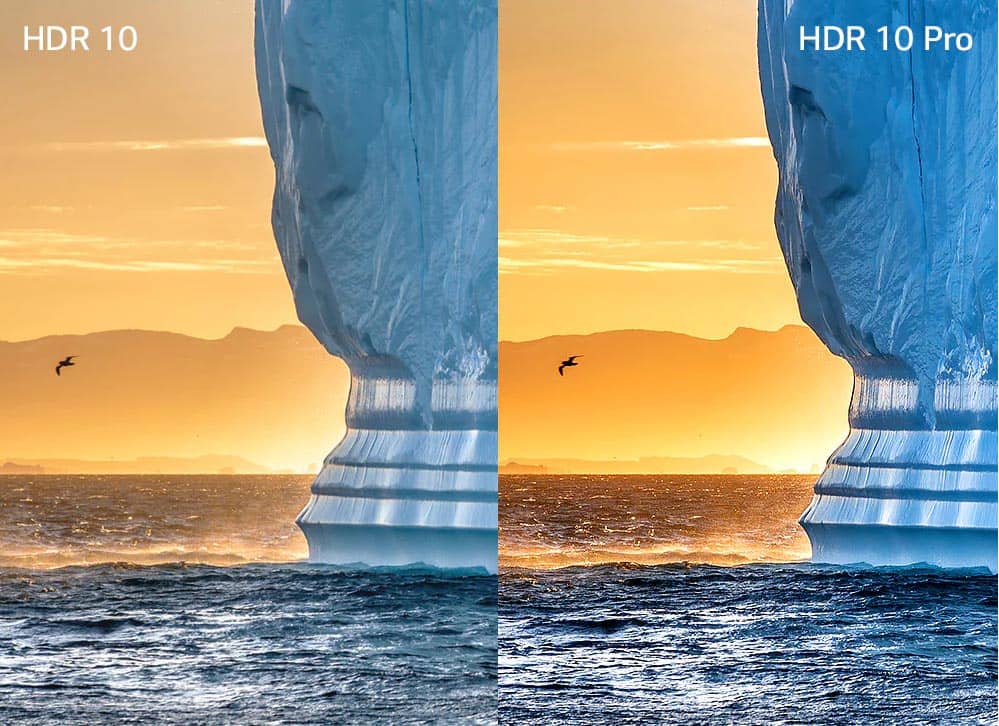 قابلیت نمایش محتوای HDR با فرمت HDR10 Pro در تلویزیون ال جی B1