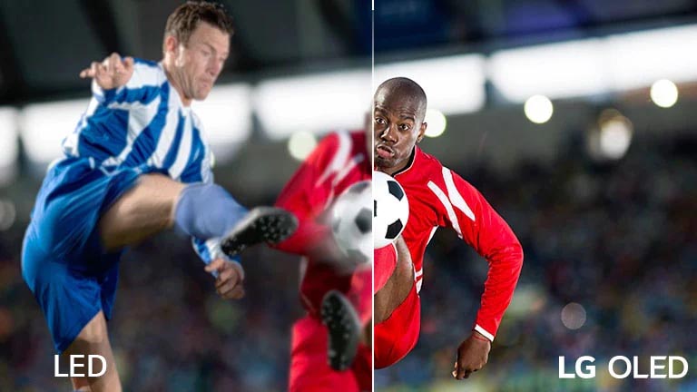 فناوری OLED Motion Pro و نمایش تصاویر شفاف در تلویزیون الجی B1