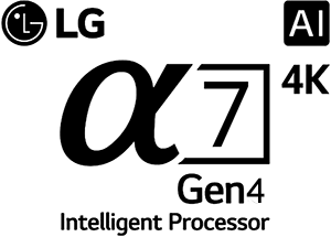 نسل چهارم پردازنده آلفا 7 در تلویزیون ال جی 55B1