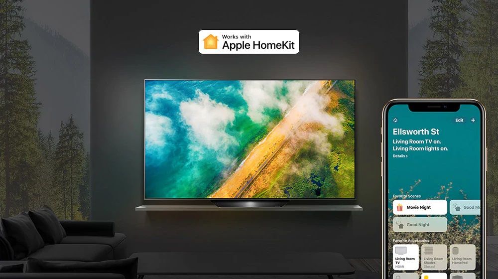 پشتیبانی تلویزیون B9 از نرم افزار HomeKit