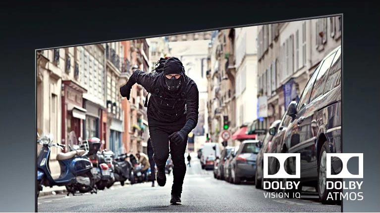 تلویزیون ال جی BX دارای فناوری Dolby Atmos و Dolby Vision IQ