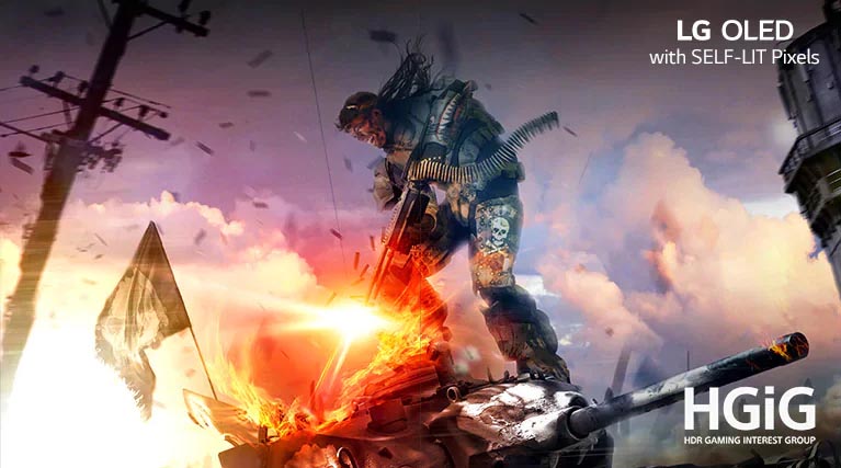 پخش فوق العاده محتوای HDR در ال جی 55BX با فناوری HGIG