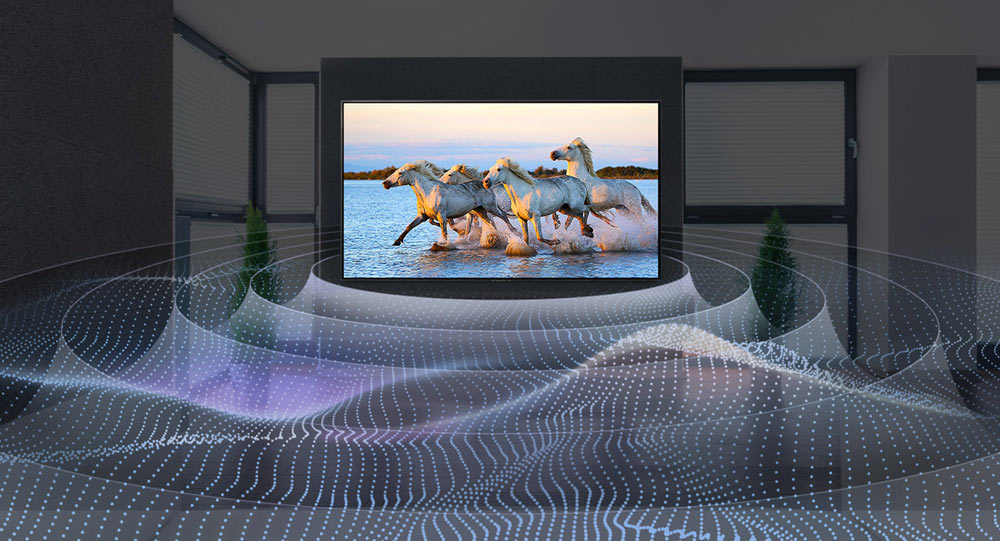 صدای فراگیر مجازی با تکنولوژی OLED Surround در ال جی CX