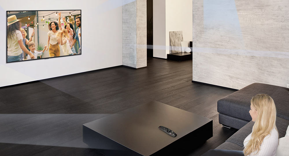 تکنولوژی AI Acoustic Tuning در تلویزیون هوشمند ال جی CX