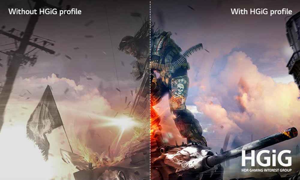 تلویزیون OLED الجی CX با ویژگی HGiG