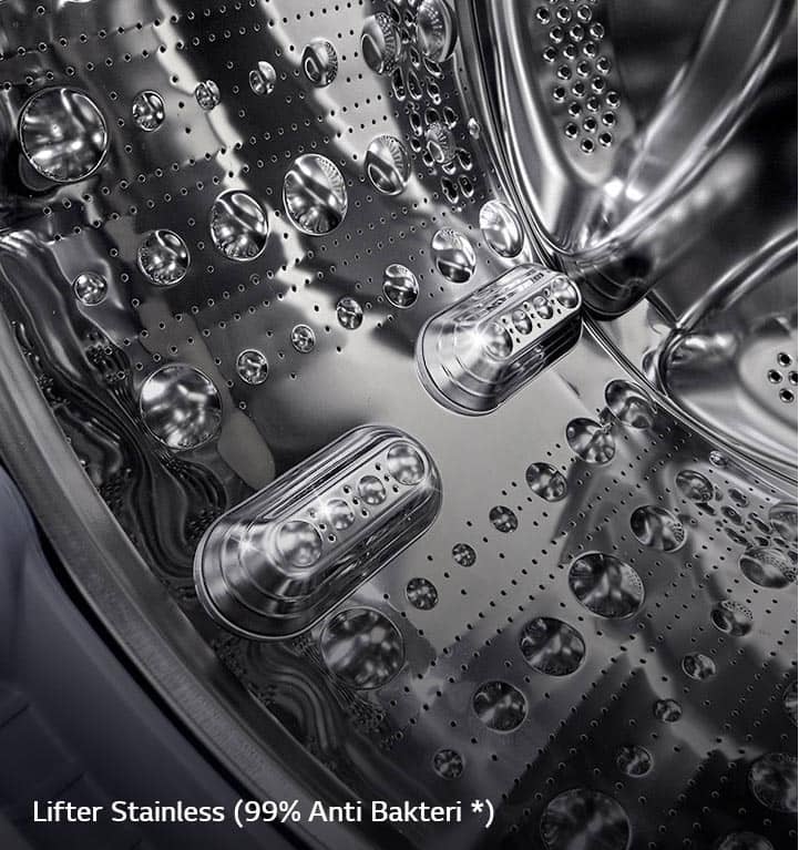 حجم 68 لیتری دیگ شستشوی ال جی F4V5RGP با قابلیت آنتی باکتریال