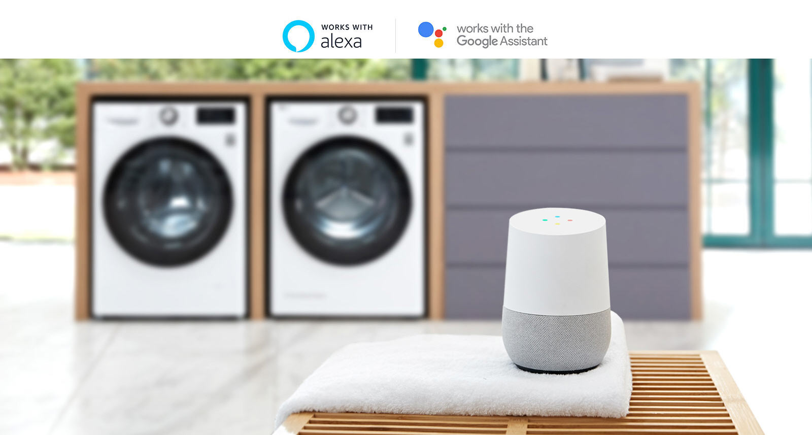 لباسشویی هوشمند ال جی F4V5VYP0W با پشتیبانی از ThinQ