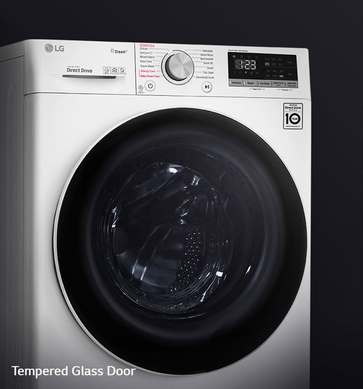 کیفیت ماشین لباسشویی نقره ای الجی F4V5VYP0W