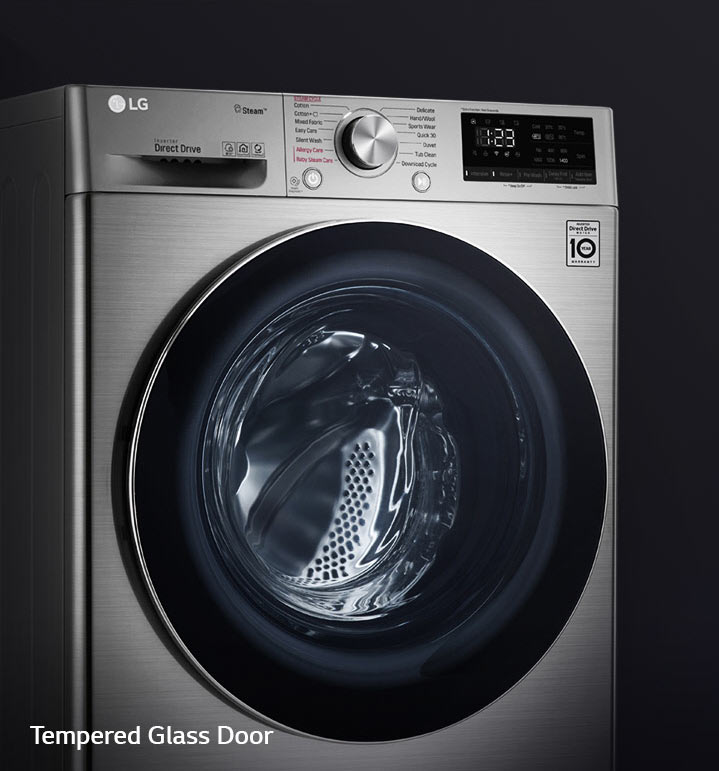 کیفیت ماشین لباسشویی نقره ای الجی F4V5VYP2T