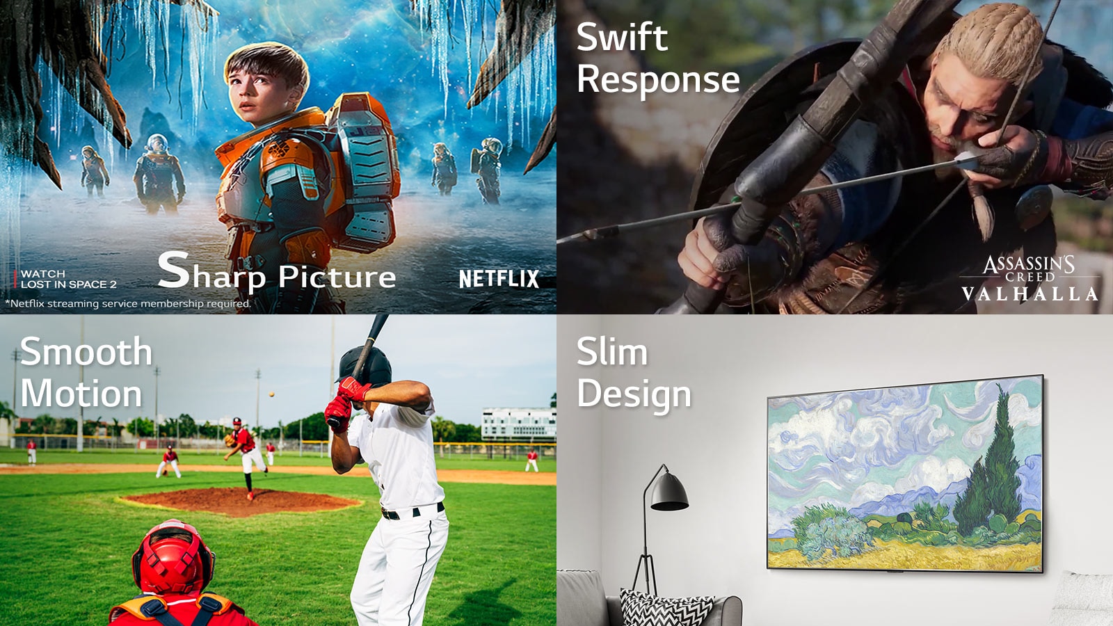 تلویزیون هوشمند ال جی G1 مجهز به به روز ترین تکنولوژی ها