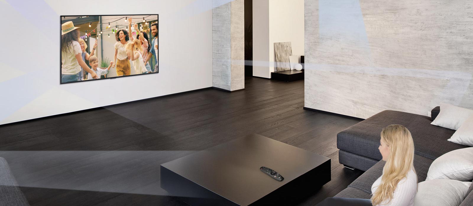 تکنولوژی AI Acoustic Tuning در تلویزیون 2020 ال جی GX