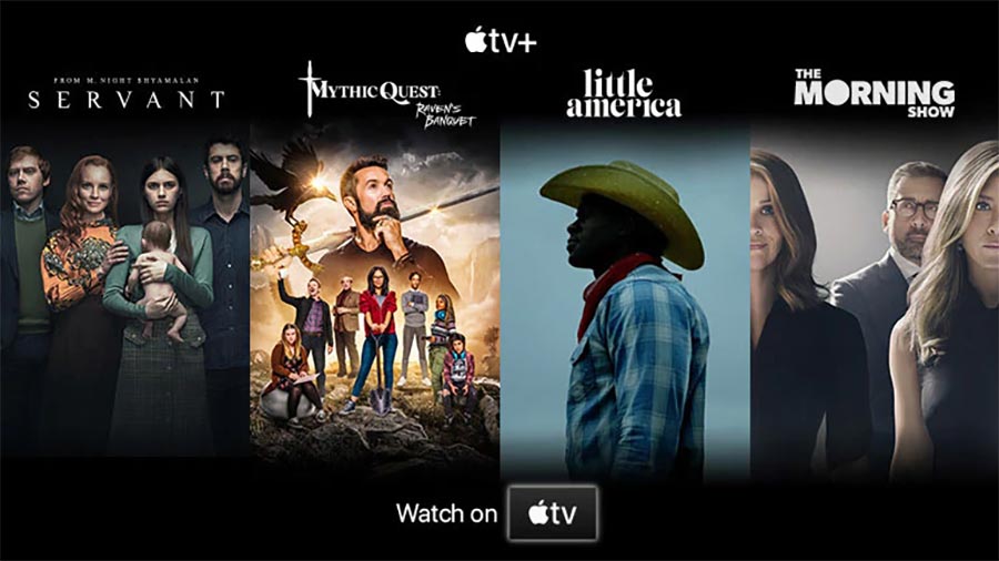 برنامه Apple TV در تلویزیون هوشمند ال جی GX