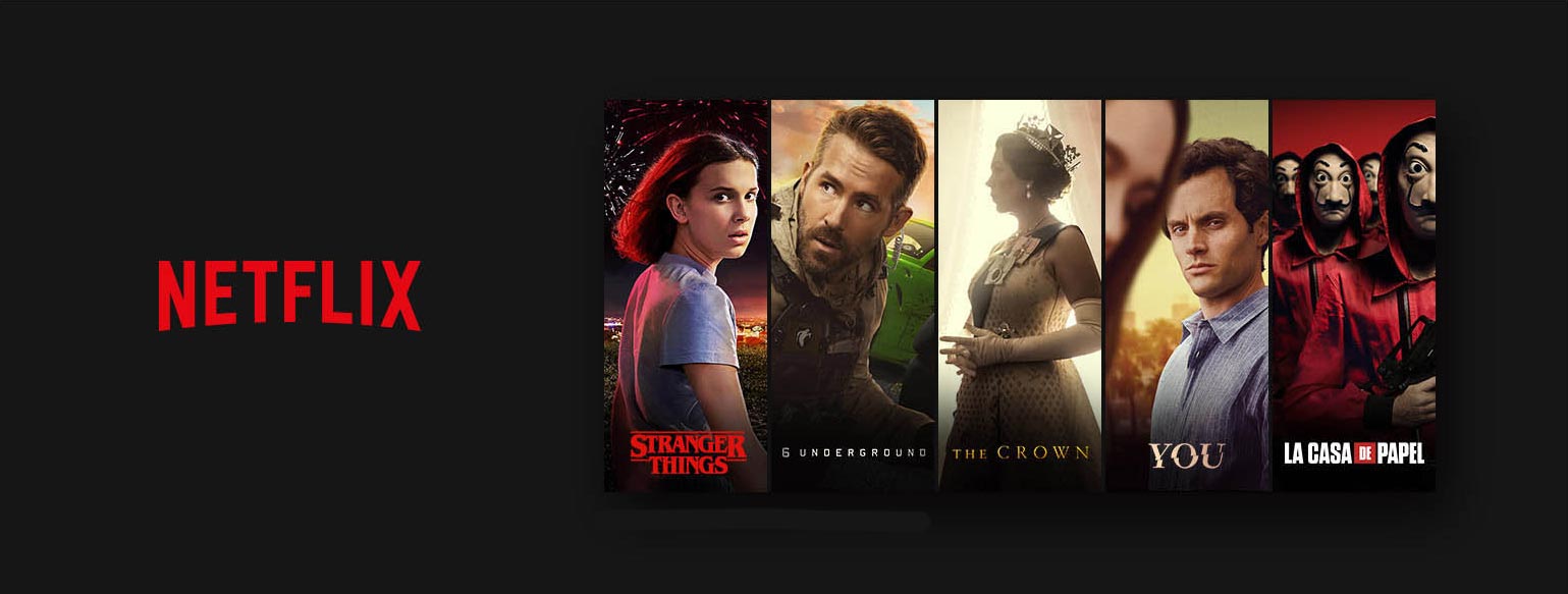 برنامه Netflix در تلویزیون هوشمند ال جی GX