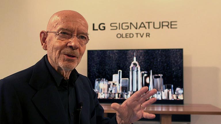 تلویزیون GX توسط معمار و طراح معروف Mario Bellini تمجید شده است