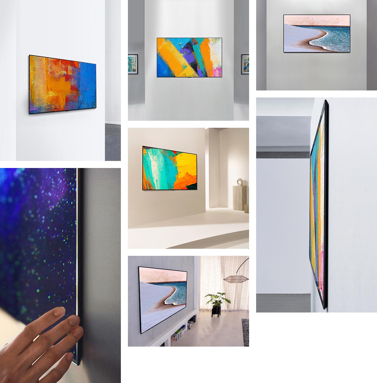 تلویزیون ال جی GX از زوایای مختلف