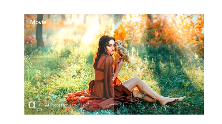 نسل چهارم پردازنده آلفا 7 در تلویزیون NANO75 الجی