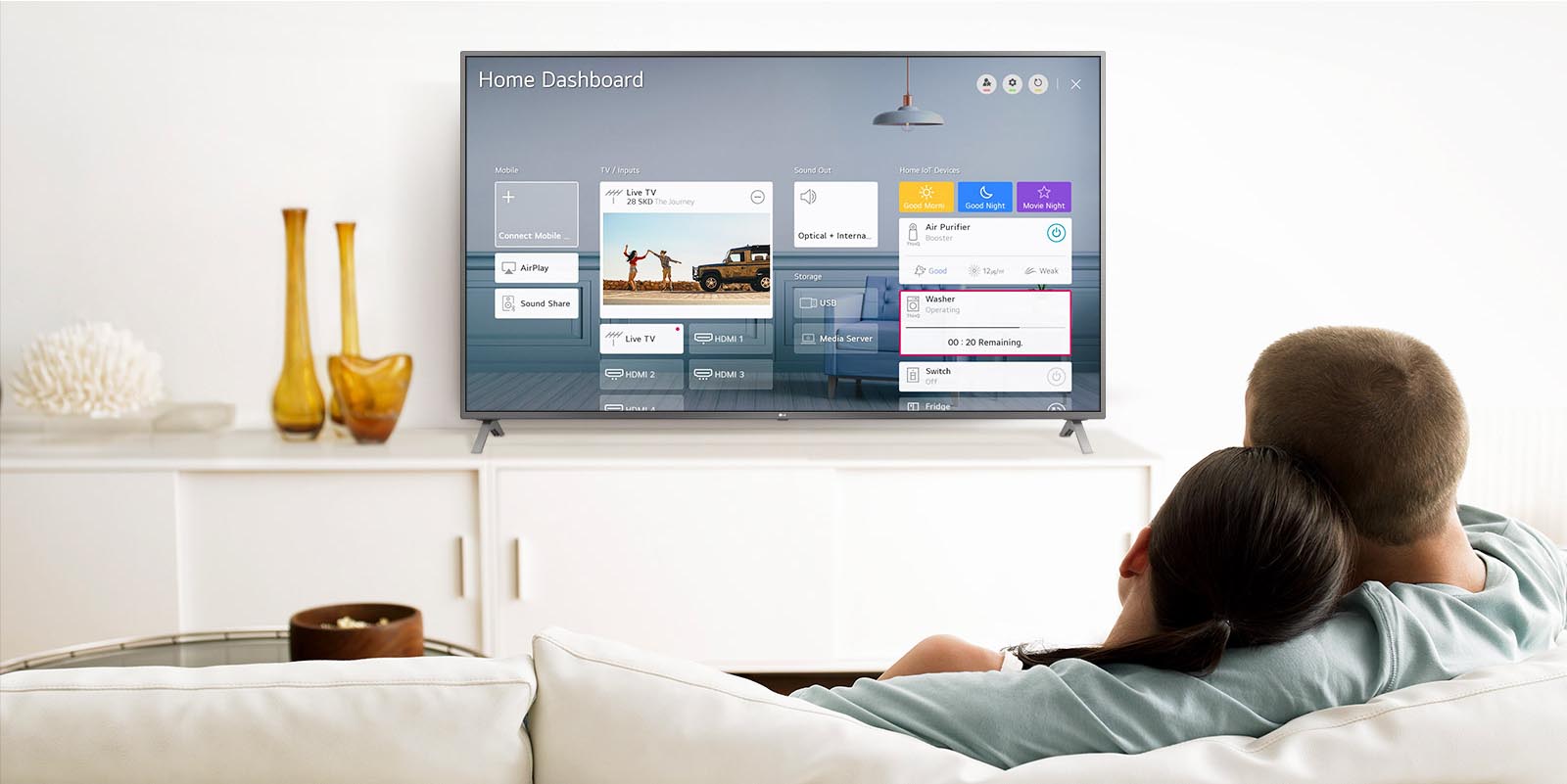تلویزیون هوشمند LG NANO86 با سیستم عامل WebOS 5