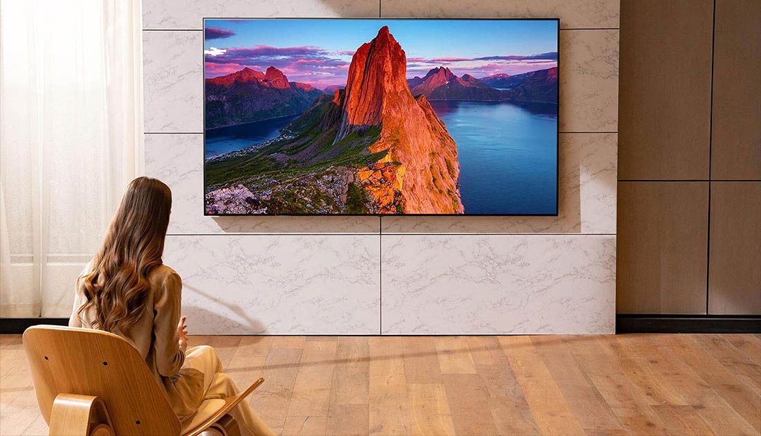 قیمت و خرید تلویزیون ال جی نانو 90 به صورت مستقیم از بانه