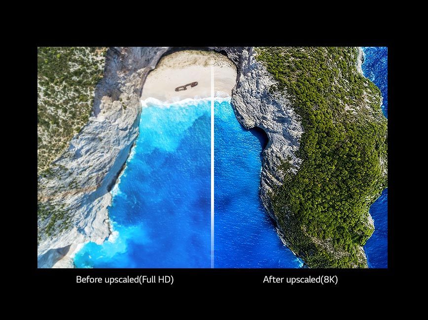 افزایش رزولوشن تصاویر به 8K در تلویزیون NANO95