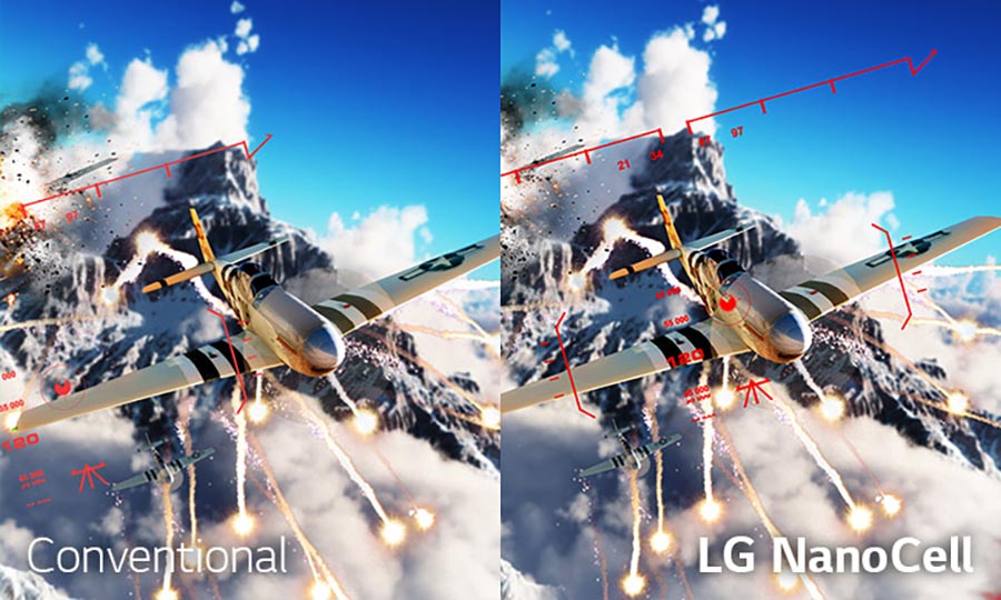 تلویزیون NanoCell ال جی 55Nano90 تاخیر ورودی یا Input Lag بسیار پایینی دارد و برای بازی کردن مناسب است