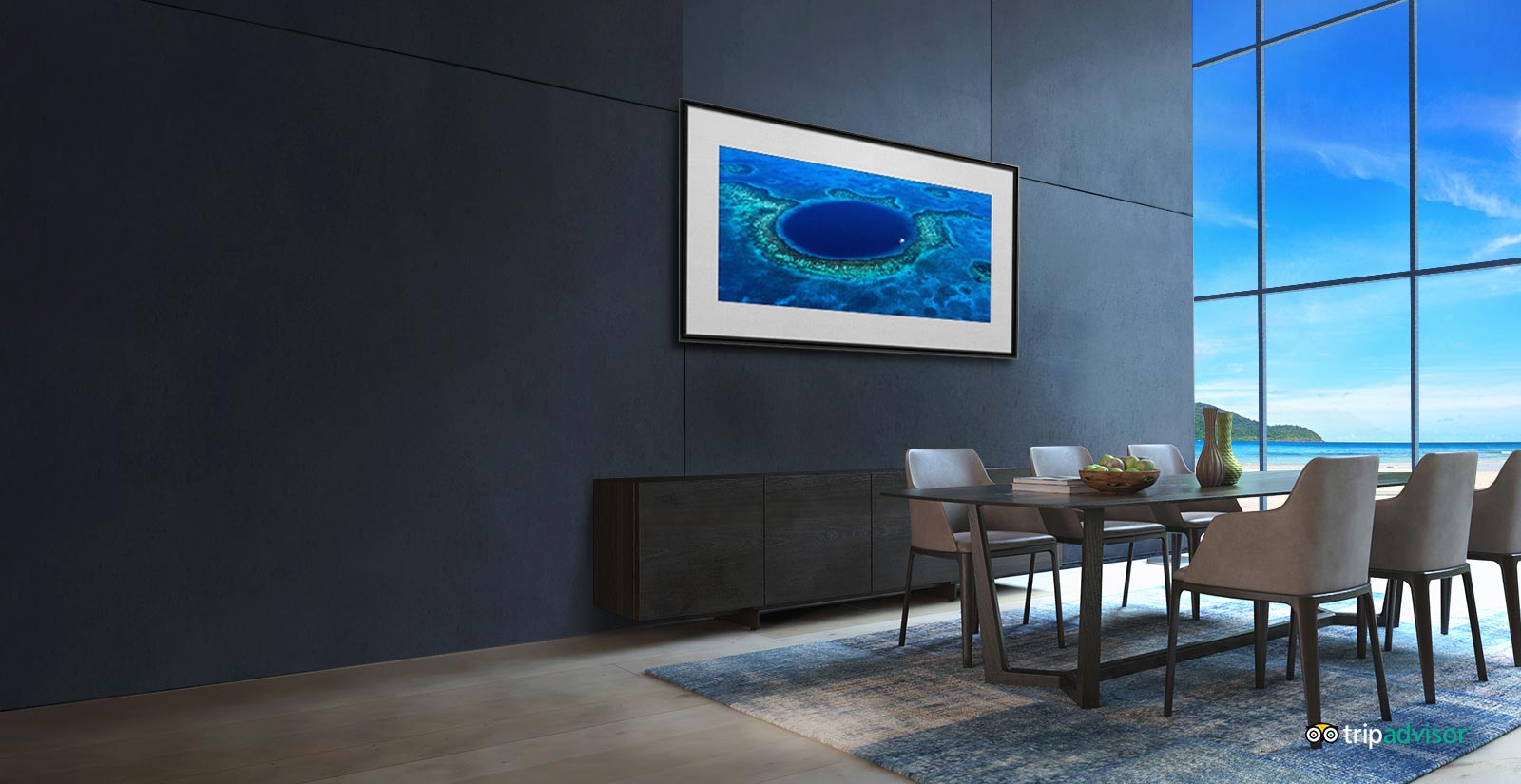 حالت گالری در تلویزیون 55Nano90