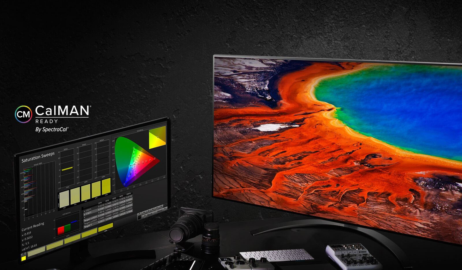 با فرمان صوتی تصویر مورد علاقه خود برای صفحه نمایش C8 الجی را انتخاب کنید