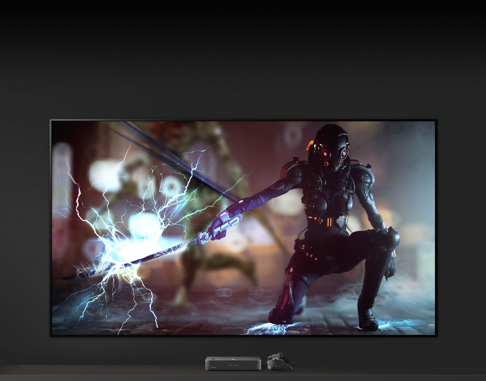 تلویزیون ال جی 75SM9000 مناسب بازی طراحی شده است