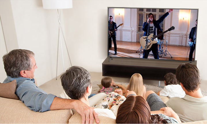 صدای 2 کاناله تلویزیون ال جی UN7240