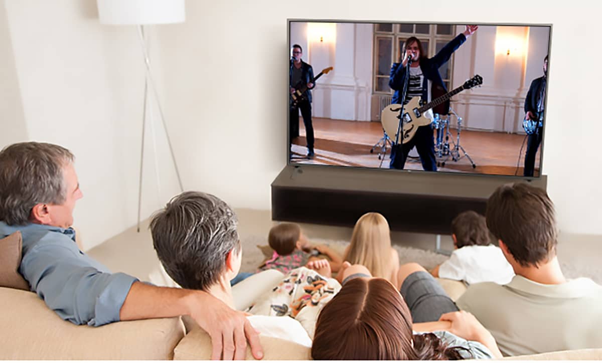 کیفیت صدای تلویزیون الجی UN8100 با فناوری دالبی دیجیتال