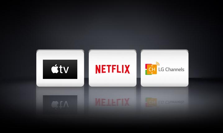 پشتیبانی از برنامه های Apple Tv و نتفلیکس در تلویزیون UN8100