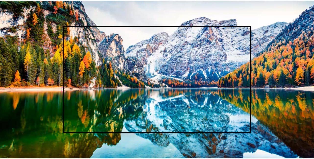 تلویزیون LED ال جی UP8000 با کیفیت تصویر 4K HDR