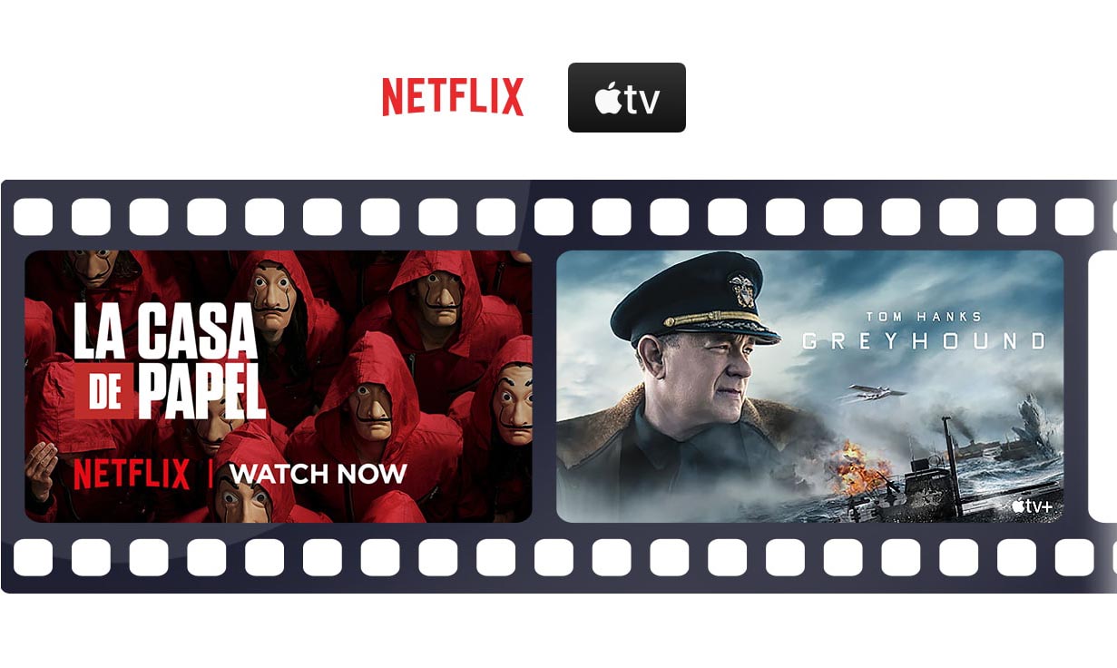 شبکه های پخش اینترنتی در تلویزیون هوشمند ال جی UP8000