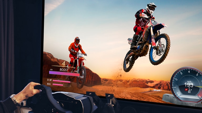 تاخیر ورودی پایین در تلویزیون گیمینگ ال جی UP8100