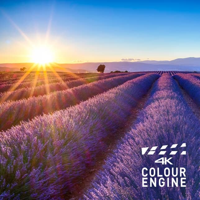 موتور 4K Color در تلویزیون 65HX750M و افزایش رزولوشن تصاویر