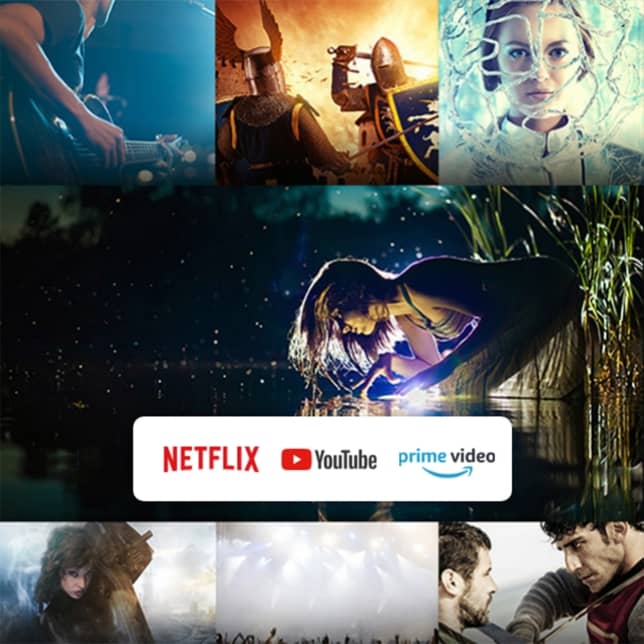 قابلیت پخش آنلاین شبکه های یوتیوب و نتفلیکس با تلویزیون Panasonic 65HX750M