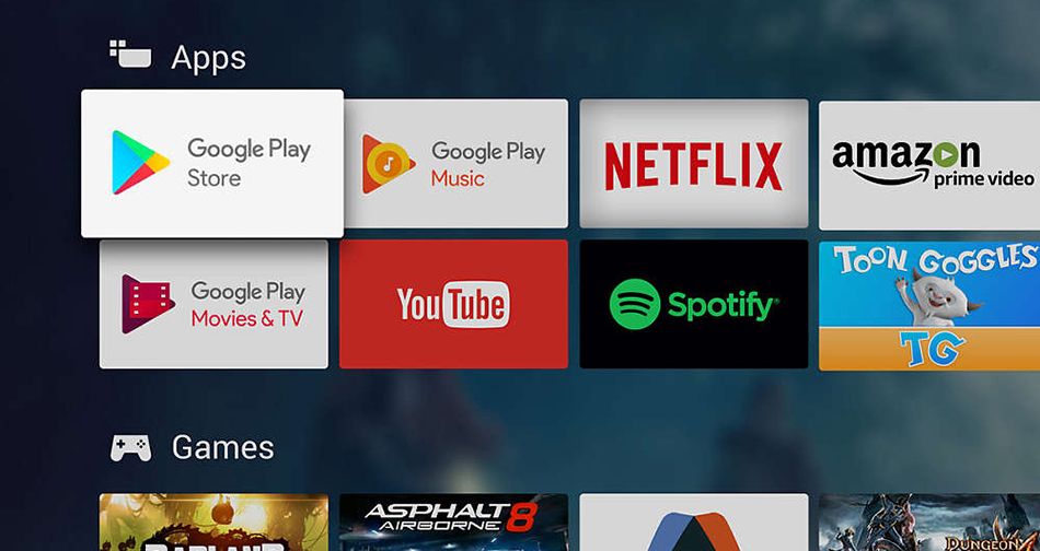 امکانات و شبکه های تلویزیون فیلیپس OLED854