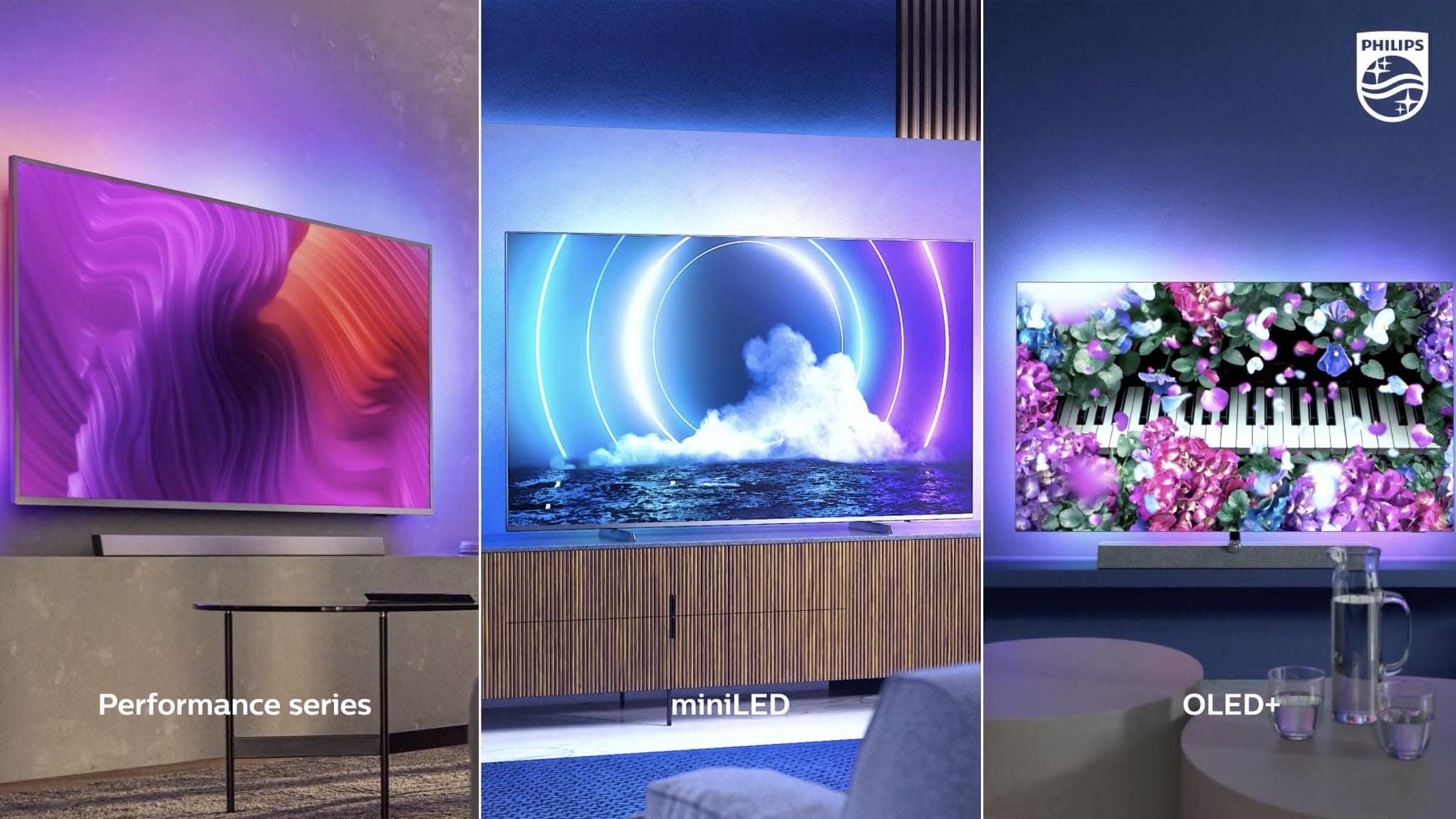 انواع صفحه نمایش تلویزیون فیلیپس در دی جی بانه