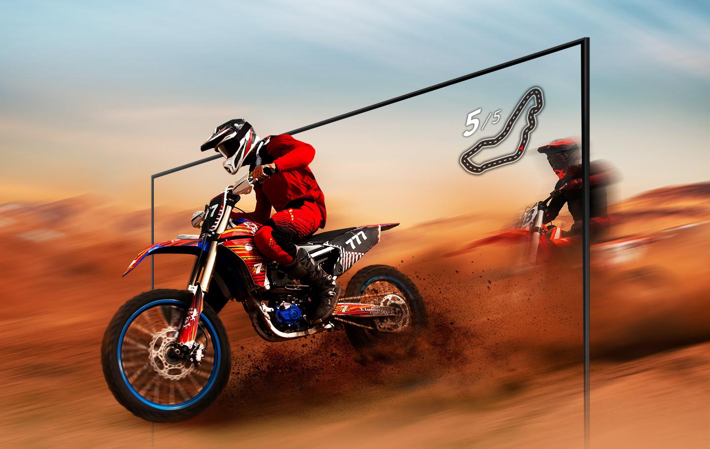 تکنولوژی Motion Xcelerator در 43AU7000