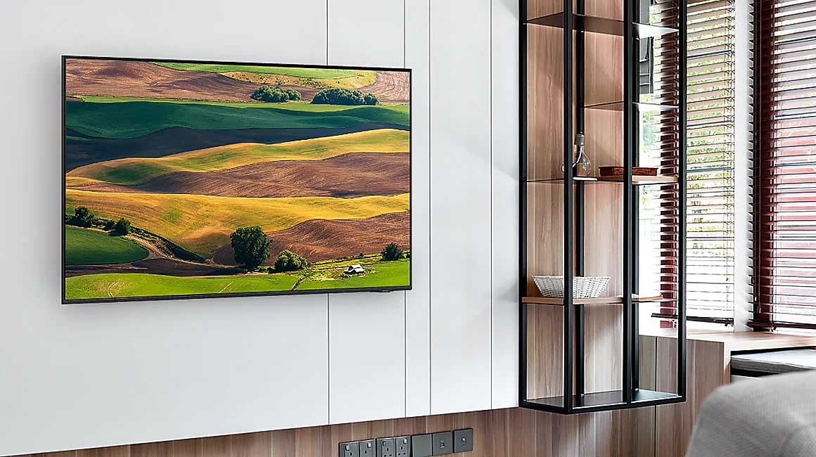 سیستم صوتی دو کاناله تلویزیون 2021 سامسونگ 65AU8000